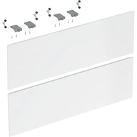 Zestaw frontów szuflad do dolnej szafki pod umywalkę GEBERIT ONE, kol. biały wysoki połysk szer.750 mm