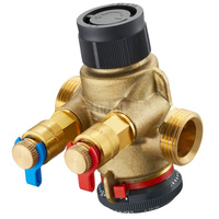 Cocon QTZ DN 25, 1 GW-GW, 400-2500 l/h, PN25, zawór regulacyjny z zaworkami pomiarowymi