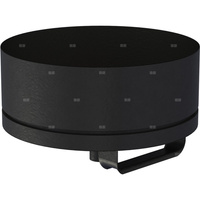 Naczynie na sadzę z miską kondensacyjną fi 150 mm, lakierowane na czarno lakierowane na czarno