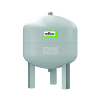 Naczynie wzbiorcze REFLEX V 40, pojemność 40 l, 10 bar / 110'C, kolor szary, do instalacji 