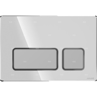 PRZYCISK BLOCK CHROM BŁYSK KLAWISZE CHROM MATOWY