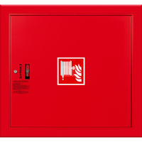 Hydrant DN 25 wnękowy, wąż 20 m, zamek patent, RAL 3000