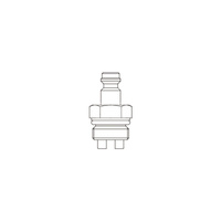 Zestaw17 - 2 końcówki pomiarowe z sitkiem DN 10, (kpl.=2 szt.)