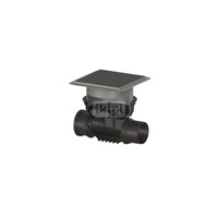 Korpus/czyszczak DN 150 z pokrywą czarną